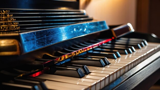 Playing traditional Hanukkah songs on the piano