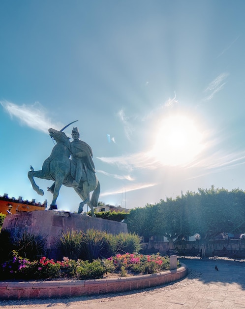 Plaza Civica Ignacio Allende Statue San Miguel de Allende