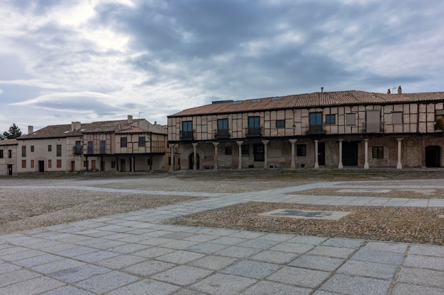 Plaza de la Villa in the Spanish town of Arevalo