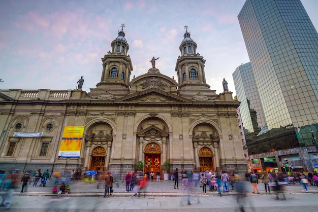 Plaza de las Armas square in Santiago