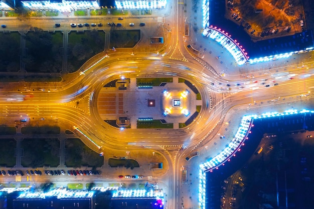 Plosca Pieramohi (Victory Square) in Minsk, Belarus