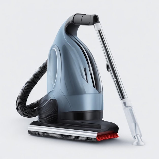 Photo png of a cordless vacuum cleaner with transparent background emphasizing its portability and power