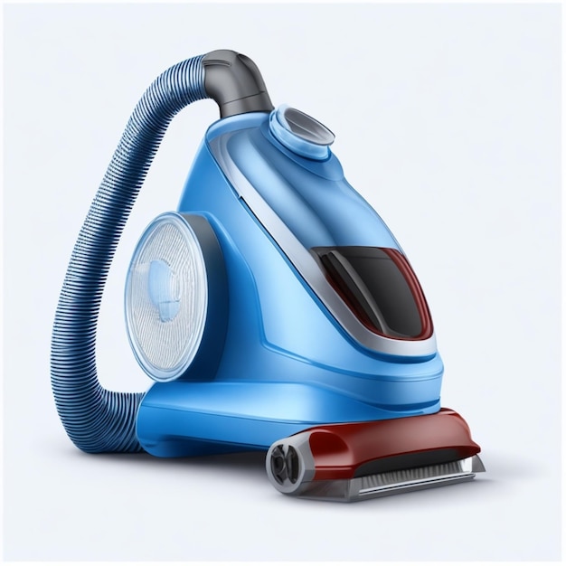 Photo png of a cordless vacuum cleaner with transparent background emphasizing its portability and power