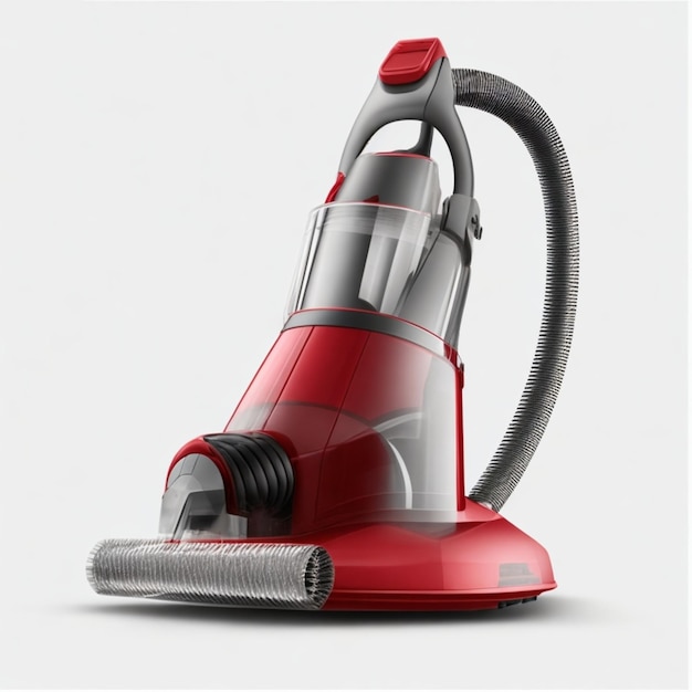 Png Of a Cordless Vacuum Cleaner With Transparent Background Emphasizing Its Portability And Power