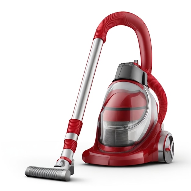 Png Of a Cordless Vacuum Cleaner With Transparent Background Emphasizing Its Portability And Power