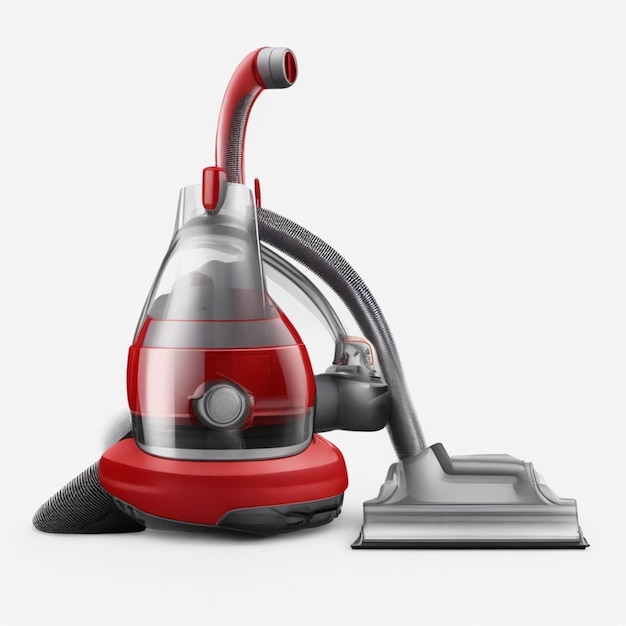 Png Of a Cordless Vacuum Cleaner With Transparent Background Emphasizing Its Portability And Power