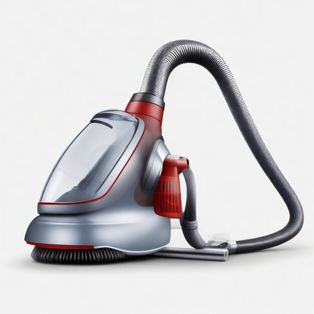 Photo png of a cordless vacuum cleaner with transparent background emphasizing its portability and power