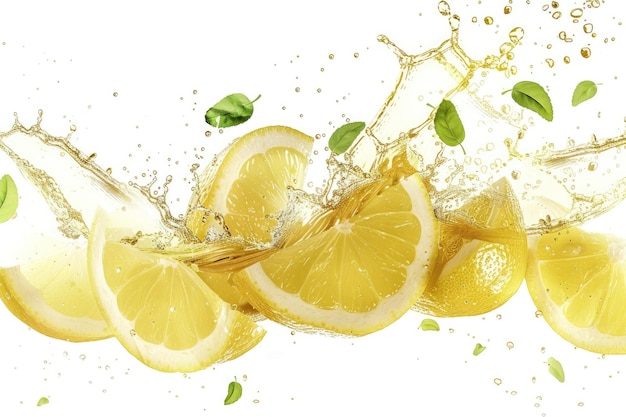 png a lemonade splash fruit plant food isolated on white background detailed png