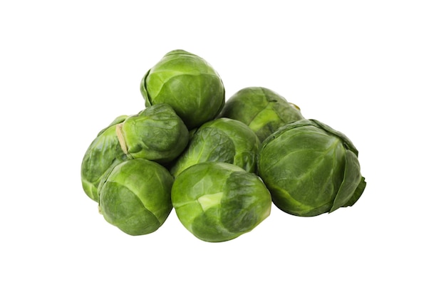 PNG Whole Brussels sprouts isolated on white background