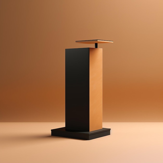 podium for product display