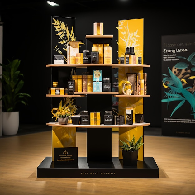 podium for product display