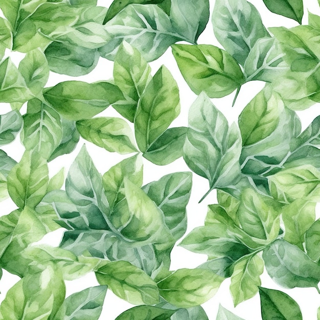 Poison ivy leaves pattern