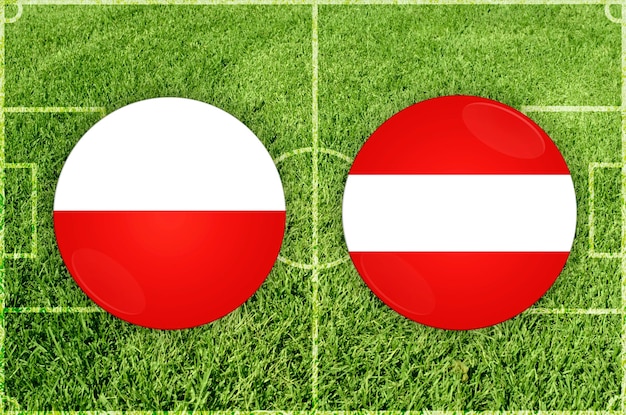 Poland vs Austria football match