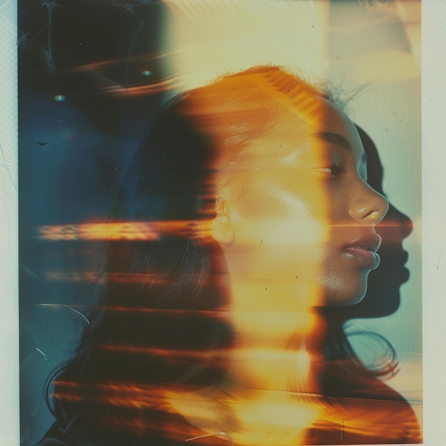 Photo polaroid visions a surreal album cover experience