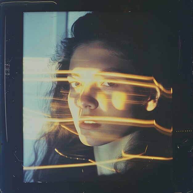 Photo polaroid visions a surreal album cover experience