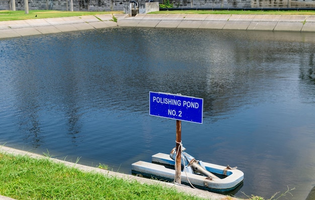 Polishing Pond or Stabilization Wastewater and Household Hazardous Waste