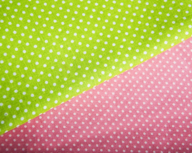 Polka dot fabrics