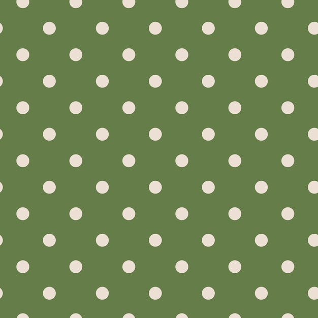 Photo polka dots on a green background