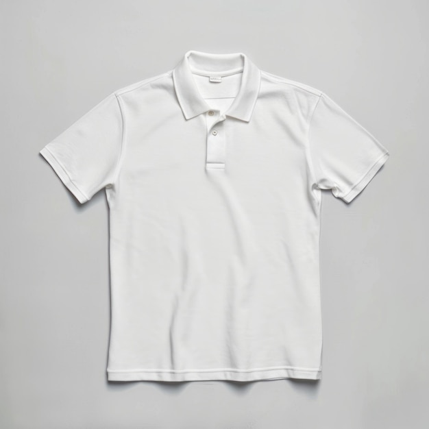 Polo shirt tshirt sleeve gray