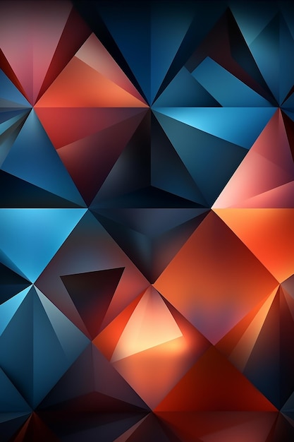 polygon wallpaper HD 8K wallpaper Stock Photographic Image