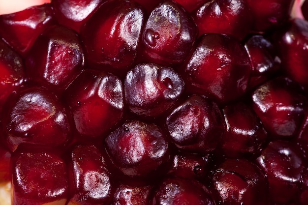 pomegranate grains background