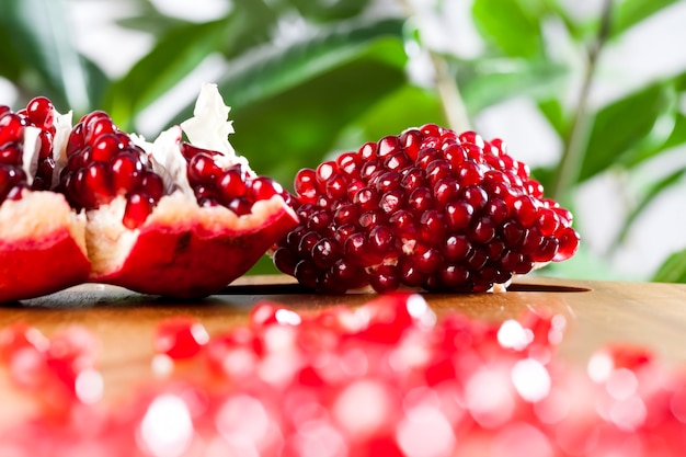 pomegranate  grains