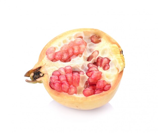 Pomegranate isolated 