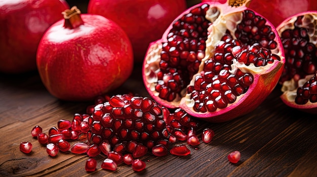 _Pomegranate Packed with antioxidants UHD Wallpaper