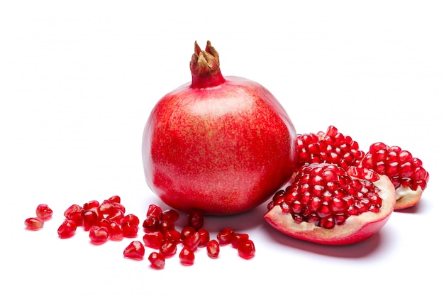 Pomegranate and seeds 