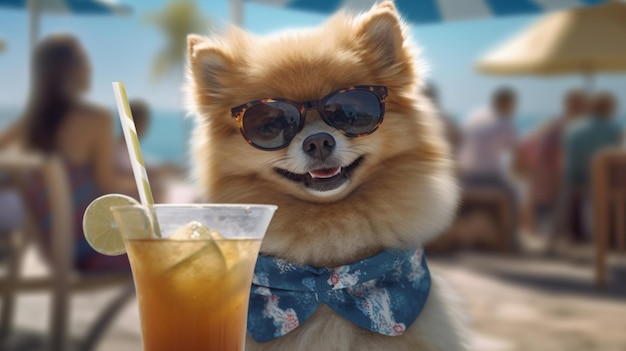 pomeranian HD 8K wallpaper Stock Photographic Image