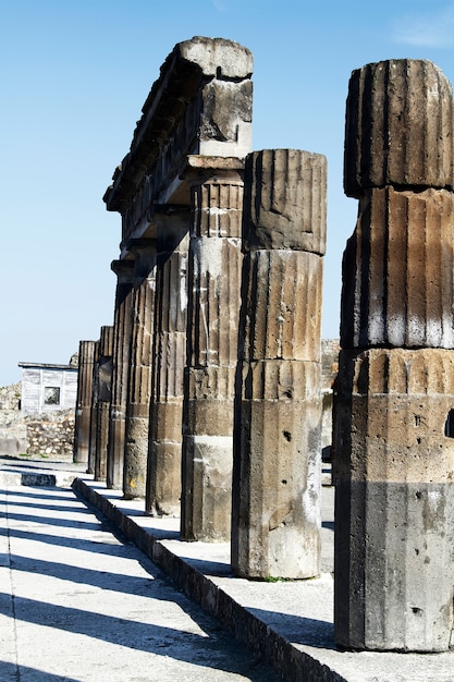 Pompeii archeological ruins