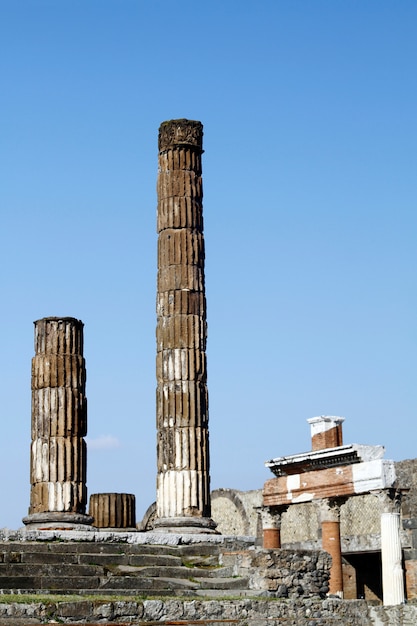 Pompeii archeological ruins