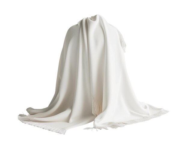 Poncho on isolated White background