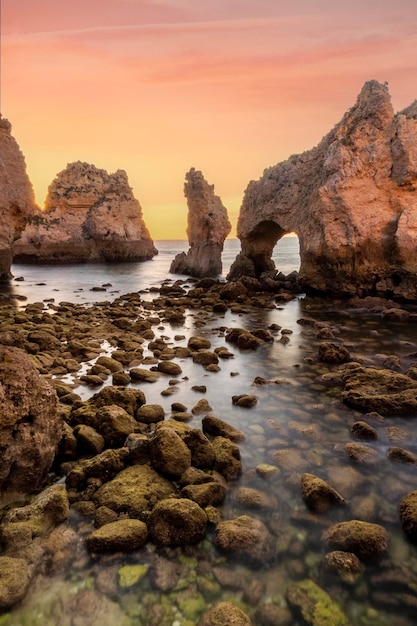 Ponta da Piedade landscape location