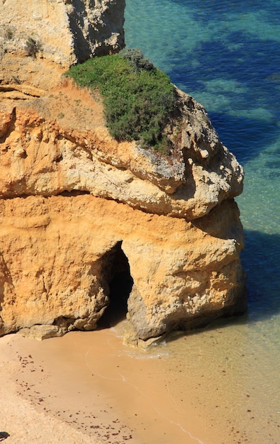 Ponta de Piedade in Lagos Algarve coast in Portugal