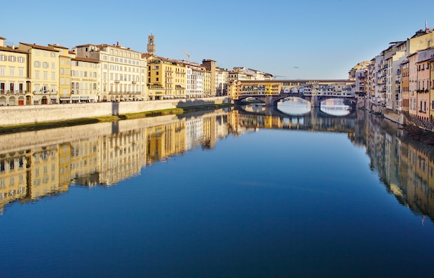 Ponte Vecchio, Arno river  Florence