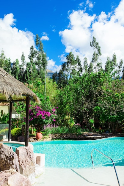 Pool in the garden