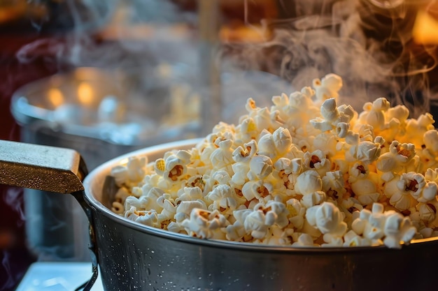 A popcorn maker is a machine that pops kernels to make popcorn a popular snack for centuries