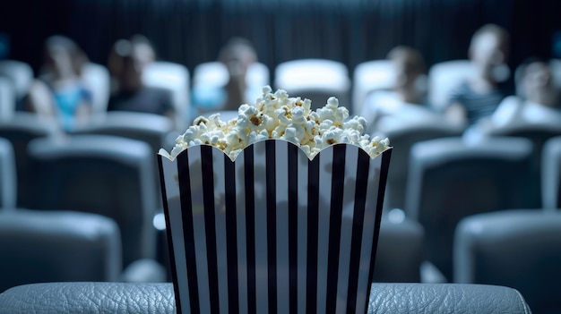 The Popcorn and Moviegoers