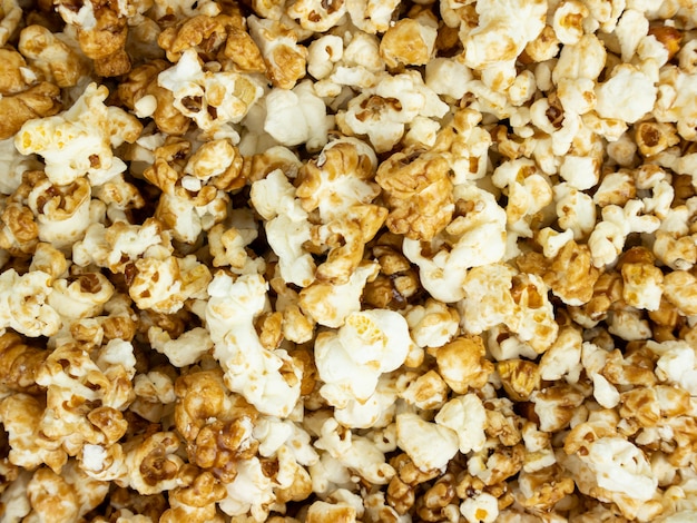 Popcorn texture background