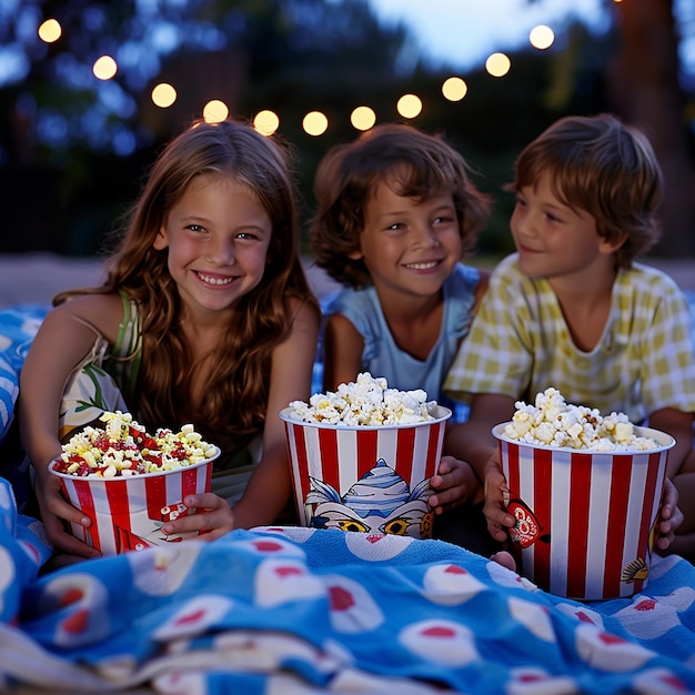 Popcorn Treats and Movie Delights