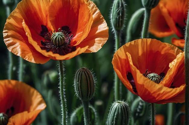 Poppy Portraits BestSelling Stock photo