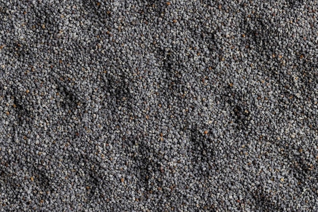 Poppy seeds on the table closeup a large number of poppy seeds on the table during cooking