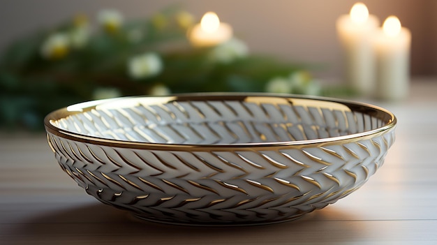 porcelain bowl HD 8K wallpaper Stock Photographic Image