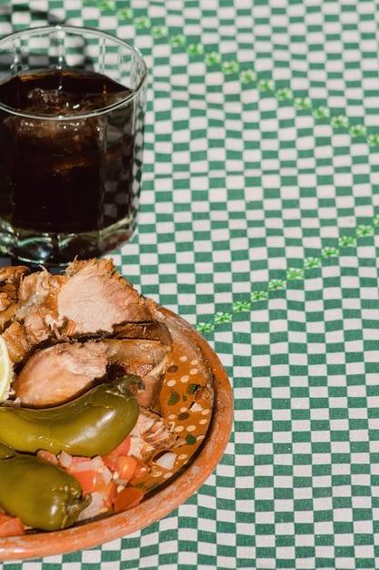 Pork carnitas in Mexico fried in lard