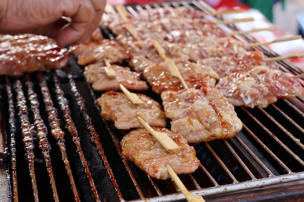 pork roast on street food