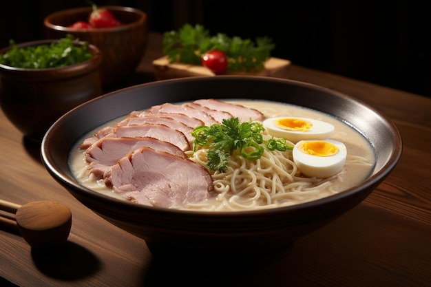 Porky Pleasure Authentic Tonkotsu Ramen Bowl