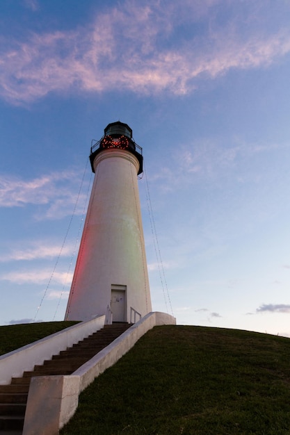 Port Isabel Lighthouse near South Parde Island, TX.