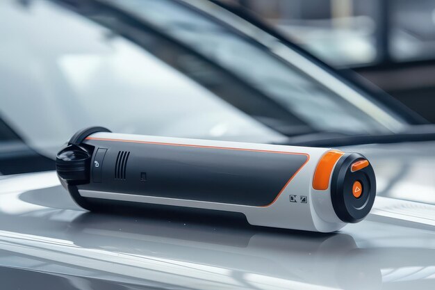 Photo portable car vacuum with long battery life