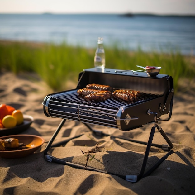 The portable collapsible outdoor grill is a versatile coo